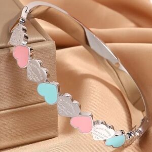 Silver Heart Bracelet